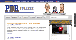 Desktop Screenshot of pdrcollege.com